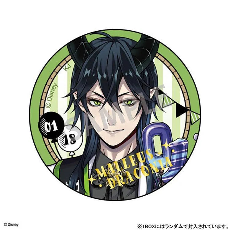 Twisted Wonderland Anime Merch - Trading Tin Badge Birthday Boy Ver. Vol.2 (1 Random) - Doki Doki Land