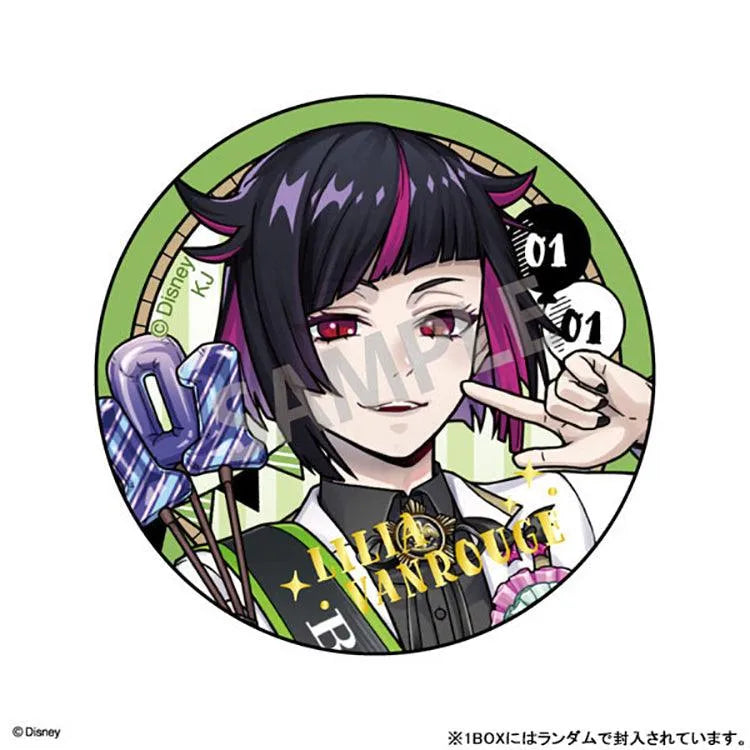 Twisted Wonderland Anime Merch - Trading Tin Badge Birthday Boy Ver. Vol.2 (1 Random) - Doki Doki Land