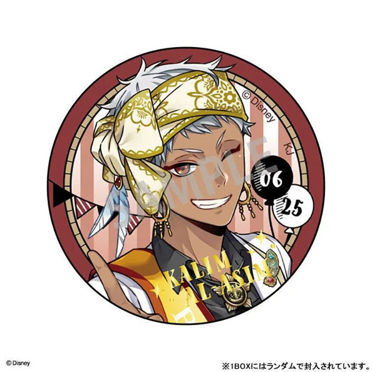 Twisted Wonderland Anime Merch - Trading Tin Badge Birthday Boy Ver. Vol.2 (1 Random) - Doki Doki Land