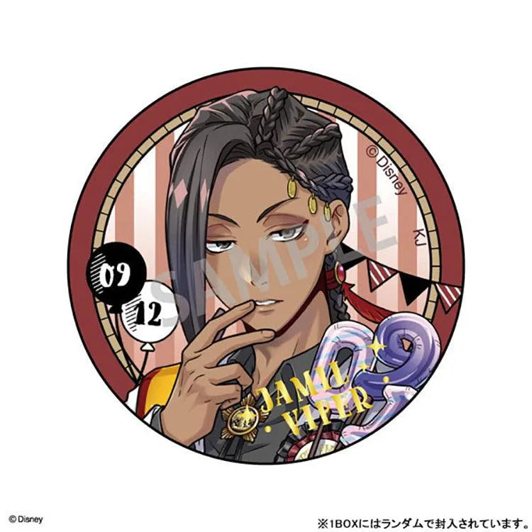 Twisted Wonderland Anime Merch - Trading Tin Badge Birthday Boy Ver. Vol.2 (1 Random) - Doki Doki Land
