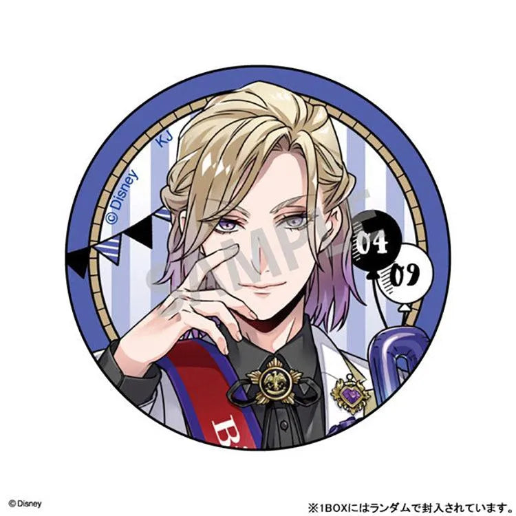 Twisted Wonderland Anime Merch - Trading Tin Badge Birthday Boy Ver. Vol.2 (1 Random) - Doki Doki Land