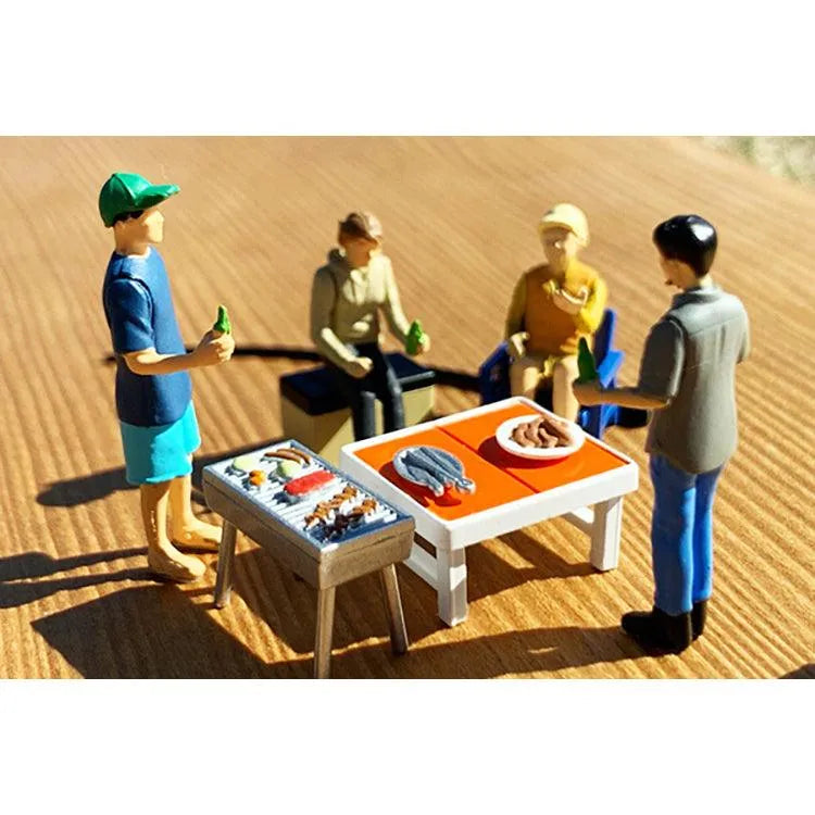 Vintage Diocolle 64 Scale Figure - #06a BBQ 1/64 - Doki Doki Land
