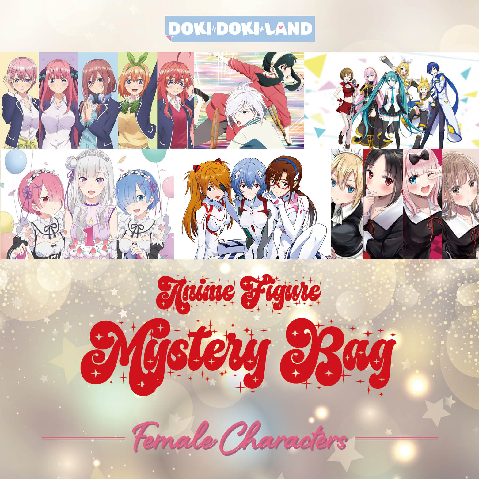 Anime Figure Mystery Bag (Online Exclusive) - Doki Doki Land 
