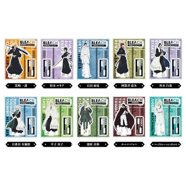 Bleach Anime Merch - Thousand-Year Blood War Acrylic Stand Collection (1 Random) - Doki Doki Land