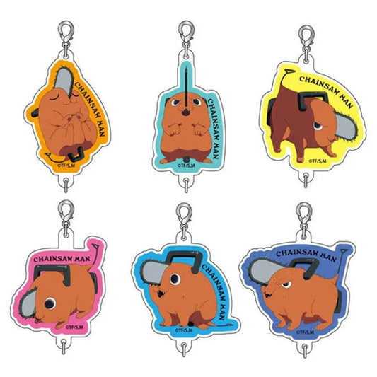 Chainsaw Man Anime Merch - Acrylic Charm Lots of Pochitas ver. (1 Random) - Doki Doki Land