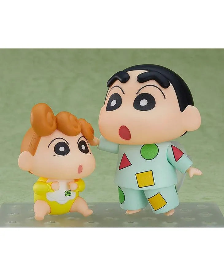 Crayon Shin-chan Nendoroid - 1565 Shinnosuke Nohara & Himawari Pajama Ver. - Doki Doki Land