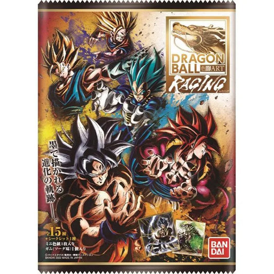 Dragon Ball Anime Merch - Shikishi Art Raging (1 Random) - Doki Doki Land