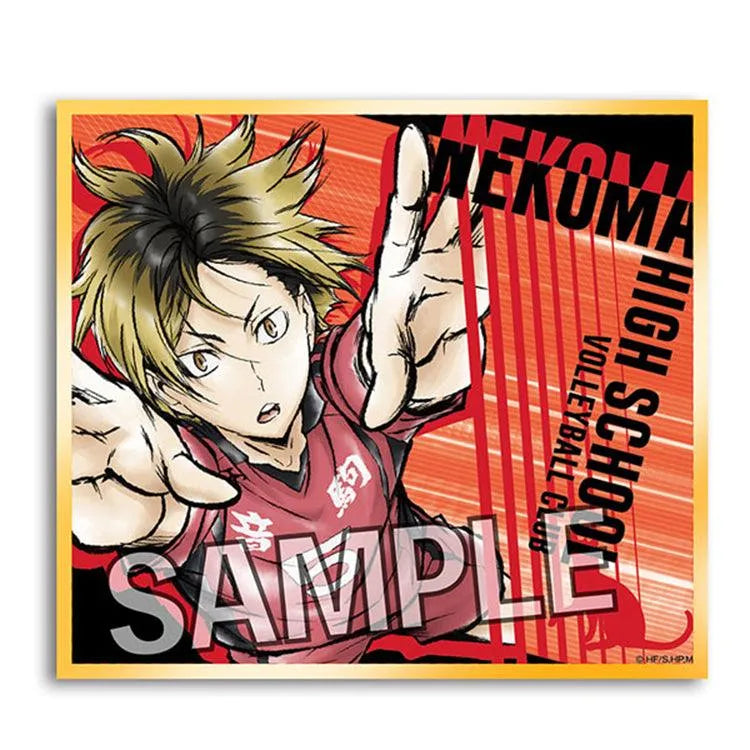 Haikyu!! Anime Merch - Hologram Shikishi Collection (1 Random) - Doki Doki Land