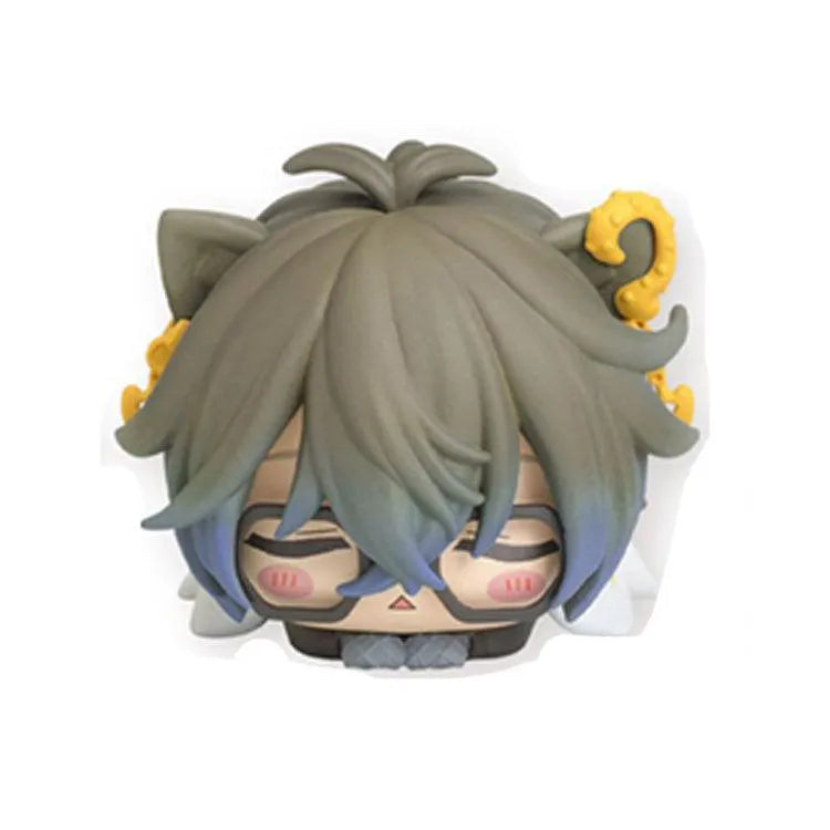Nijisanji EN Luxiem EX Ohiruneko Mini Figure - Luca Kaneshiro & Ike Eveland & Shu Yamino - Doki Doki Land