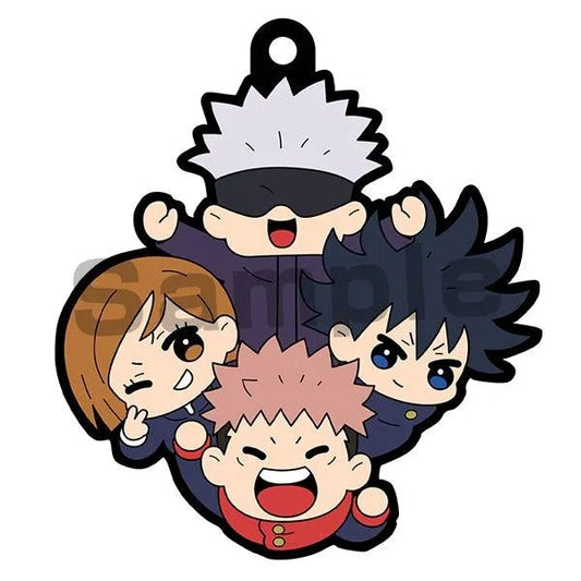 Jujutsu Kaisen Anime Merch - Rubber Mascot Buddy Colle Vol. 2 (1 Random) - Doki Doki Land