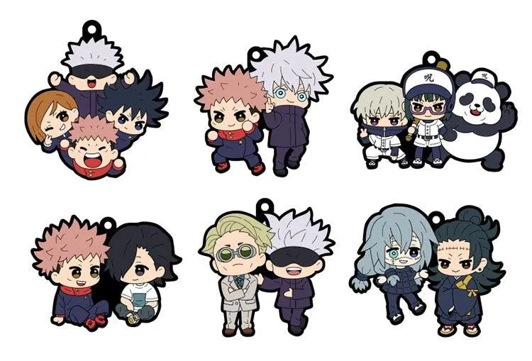 Jujutsu Kaisen Anime Merch - Rubber Mascot Buddy Colle Vol. 2 (1 Random) - Doki Doki Land