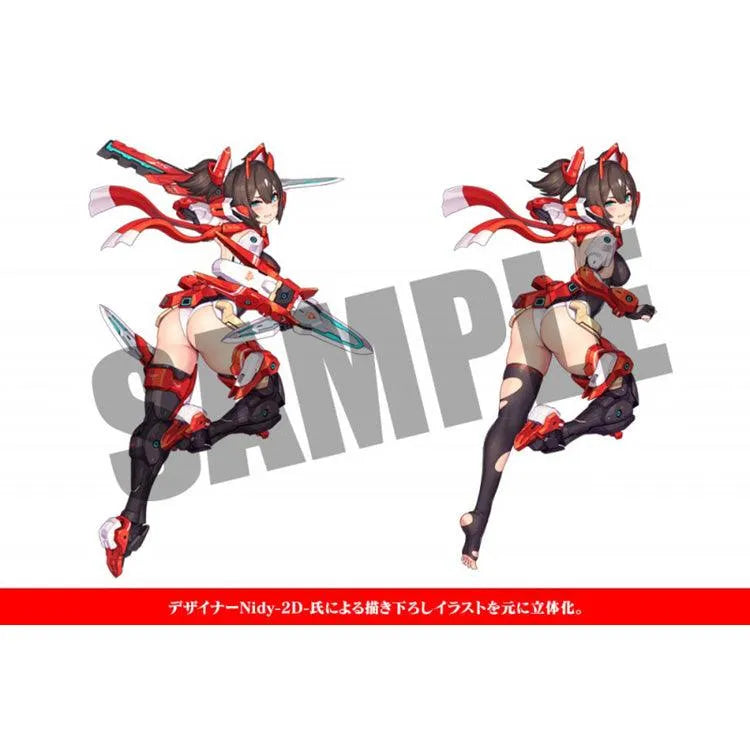 Megami Devicer Scale Figure - Asra Ninja 2/1 - Doki Doki Land