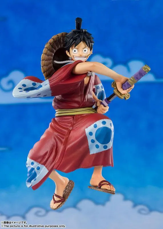 One Piece Figuarts Zero - Monkey D. Luffy (Luffytaro) Land of Wano Ver. - Doki Doki Land