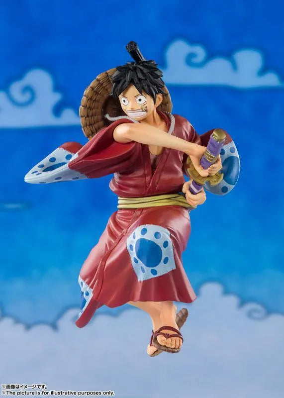One Piece Figuarts Zero - Monkey D. Luffy (Luffytaro) Land of Wano Ver. - Doki Doki Land