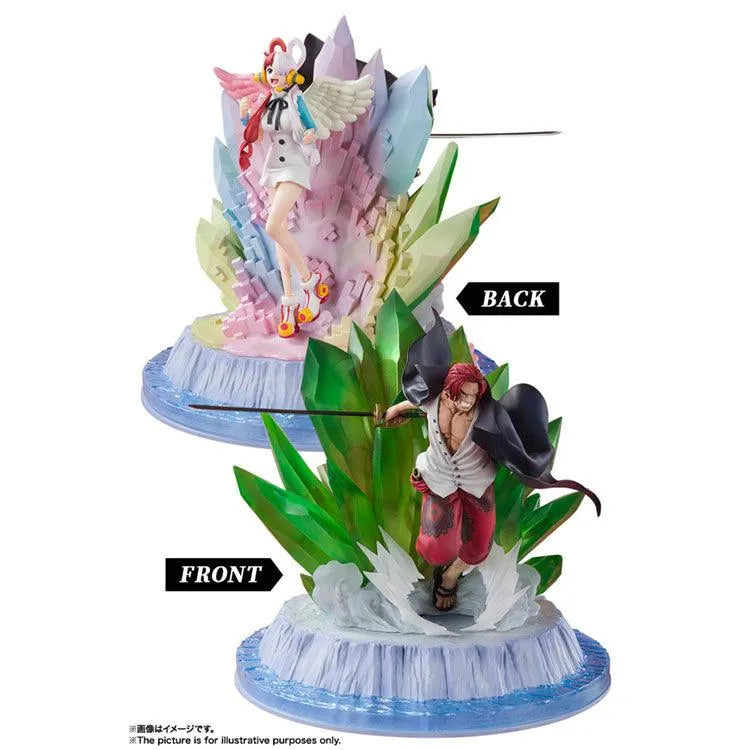 One Piece Figuarts Zero - Shanks & Uta (Movie Red Ver.) - Doki Doki Land