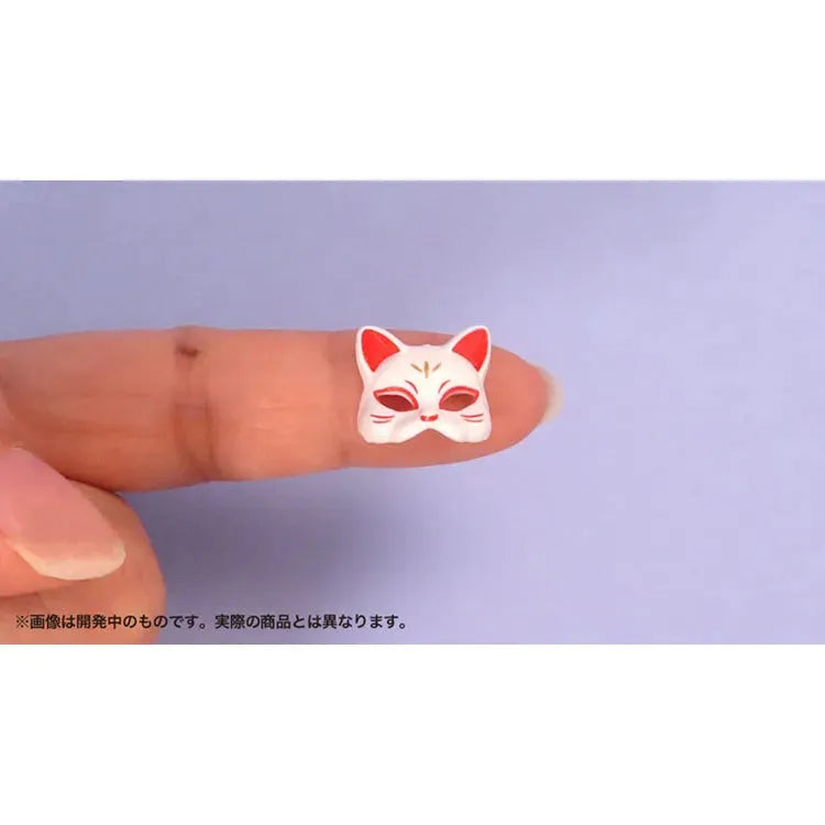 Painted Plastic Model - Pripra Masks for Figures "Japanese Style" 1/12