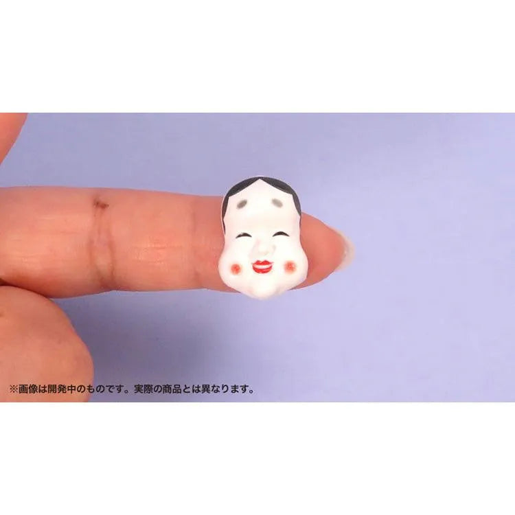 Painted Plastic Model - Pripra Masks for Figures "Japanese Style" 1/12