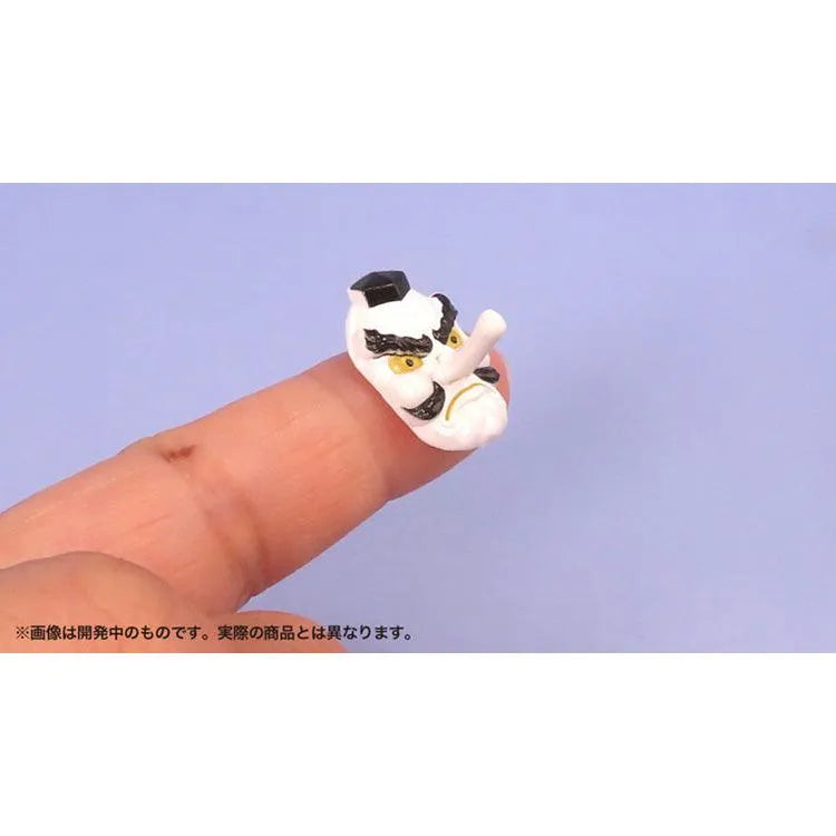 Painted Plastic Model - Pripra Masks for Figures "Japanese Style" 1/12