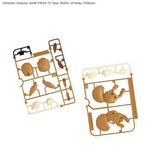 Pokemon Quick Model Kit - 07 Eevee (Sleeping Pose) - Doki Doki Land