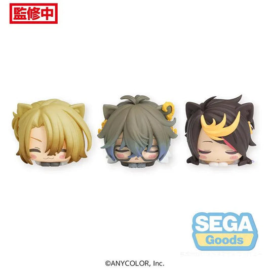 Nijisanji EN Luxiem EX Ohiruneko Mini Figure - Luca Kaneshiro & Ike Eveland & Shu Yamino - Doki Doki Land