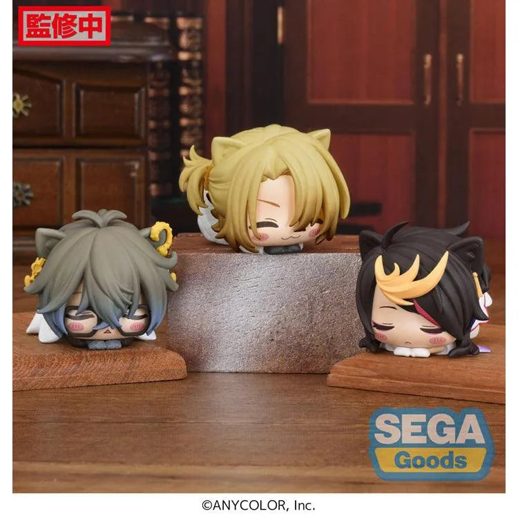 Nijisanji EN Luxiem EX Ohiruneko Mini Figure - Luca Kaneshiro & Ike Eveland & Shu Yamino - Doki Doki Land