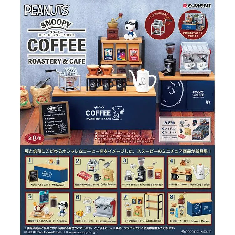 Re-Ment - Snoopy Coffee Roastery & Cafe