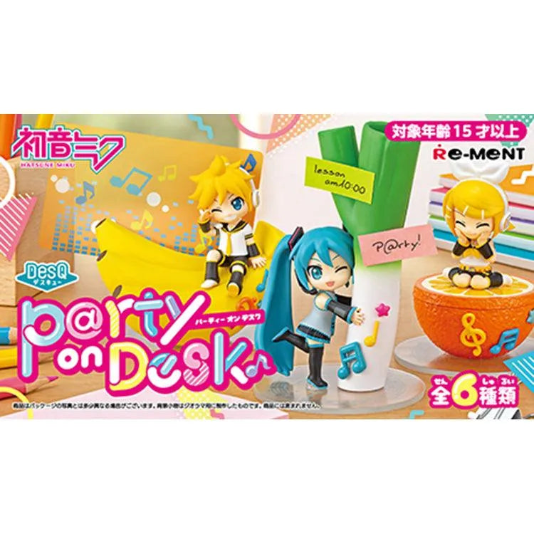 Re-Ment "Miku" DesQ - P@rty on Desk - Doki Doki Land