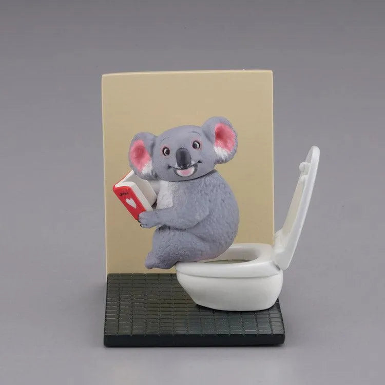 miniQ Miniature Cube - Sato Kunio's Animal Bathroom Break Series 2 - Doki Doki Land