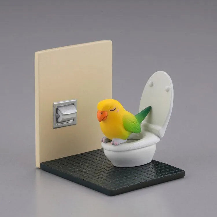 miniQ Miniature Cube - Sato Kunio's Animal Bathroom Break Series 2 - Doki Doki Land