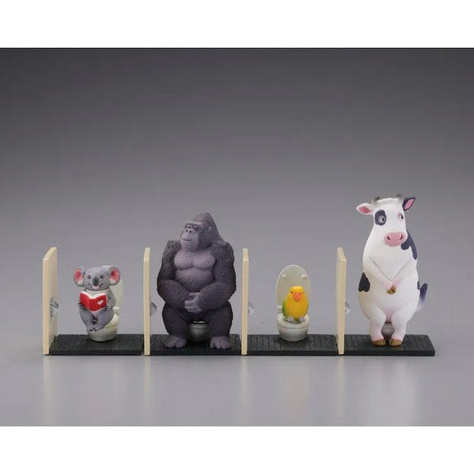 miniQ Miniature Cube - Sato Kunio's Animal Bathroom Break Series 2 - Doki Doki Land