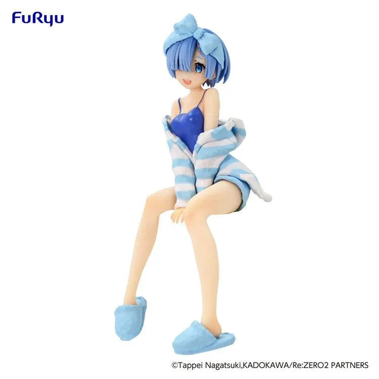 Re:Zero Starting Life in Another World Noodle Stopper Figure - Rem Room Wear/Another Color Ver. - Doki Doki Land