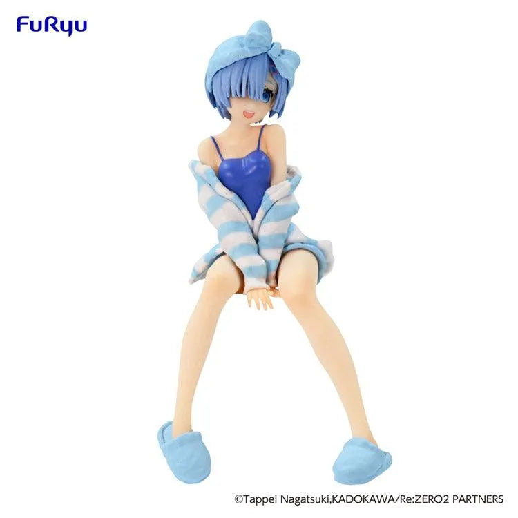 Re:Zero Starting Life in Another World Noodle Stopper Figure - Rem Room Wear/Another Color Ver. - Doki Doki Land
