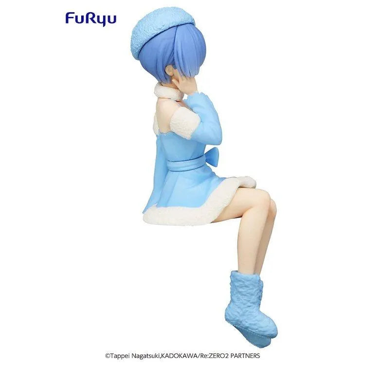 Re:Zero Starting Life in Another World Noodle Stopper Figure - Rem Snow Princess Ver. - Doki Doki Land