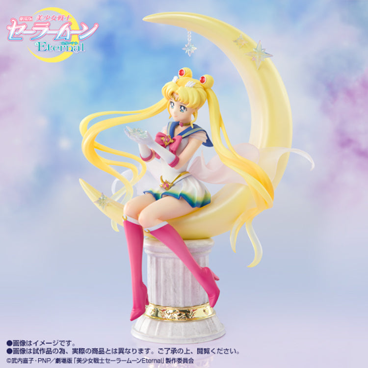 Sailor Moon Figuarts Zero - Chouette Super Sailor Moon (Bright Moon &  Legendary Silver Crystal)