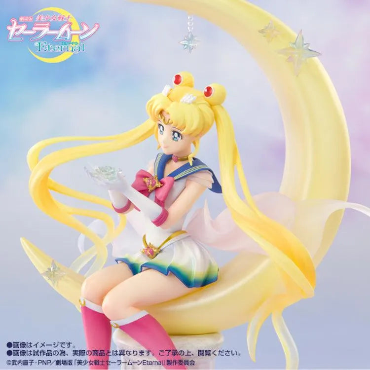 Sailor Moon Figuarts Zero - Chouette Super Sailor Moon (Bright Moon & Legendary Silver Crystal) - Doki Doki Land