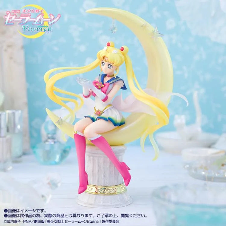Sailor Moon Figuarts Zero - Chouette Super Sailor Moon (Bright Moon & Legendary Silver Crystal) - Doki Doki Land