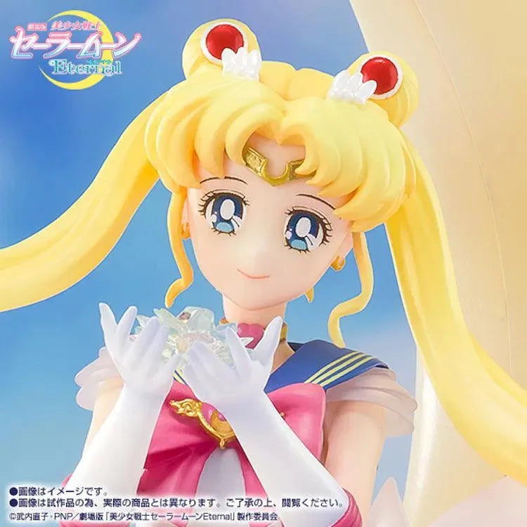 Sailor Moon Figuarts Zero - Chouette Super Sailor Moon (Bright Moon & Legendary Silver Crystal) - Doki Doki Land