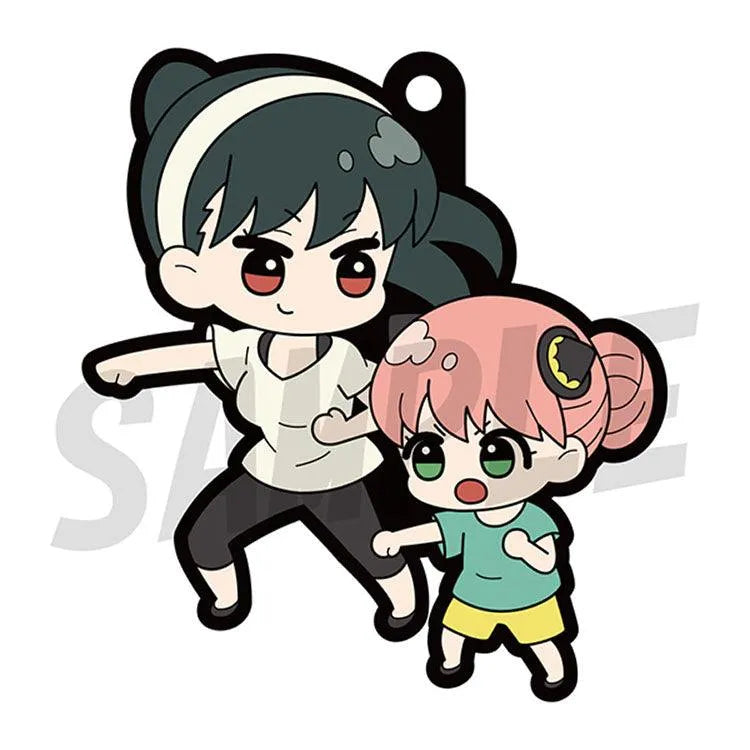 Spy x Family Anime Merch - Rubber Mascot Buddy Collection (6 Types) - Doki Doki Land