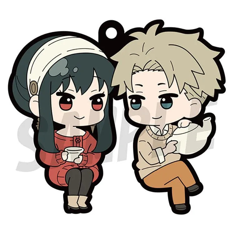 Spy x Family Anime Merch - Rubber Mascot Buddy Collection (6 Types) - Doki Doki Land