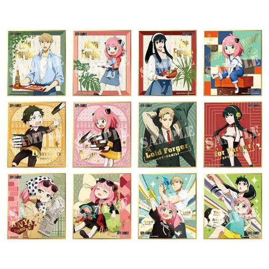 Spy x Family Anime Merch - Shikishi Collection (1 Random) - Doki Doki Land