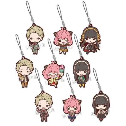 Spy x Family Anime Merch - Nitotan Rubber Mascot (1 Random) - Doki Doki Land