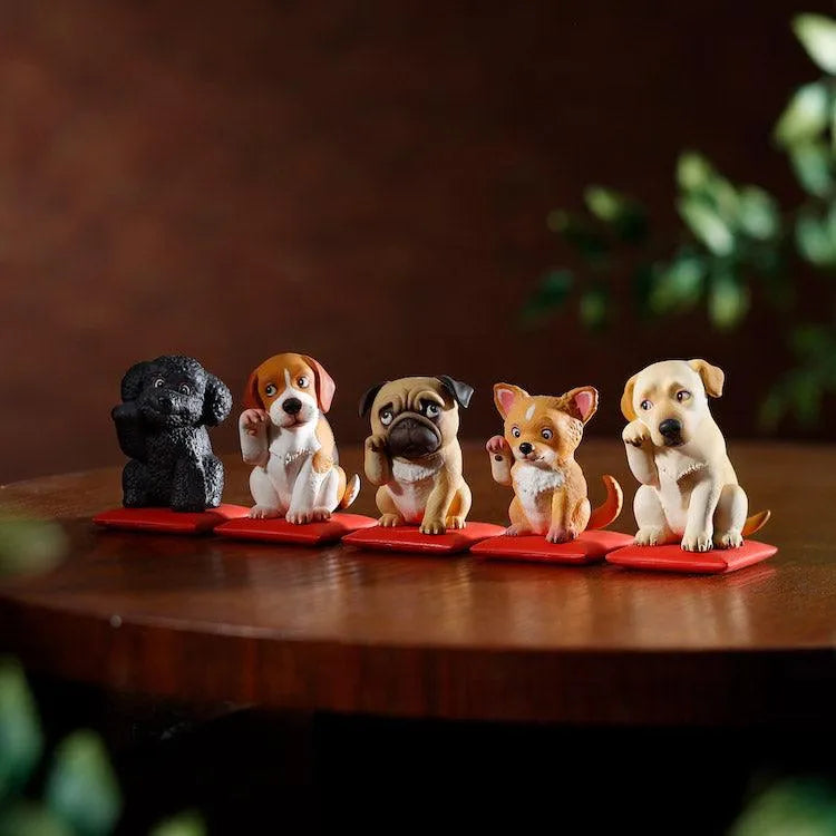 miniQ Minature Cube - Kunio Satous's Shoufuku Dog Series 2 - Doki Doki Land