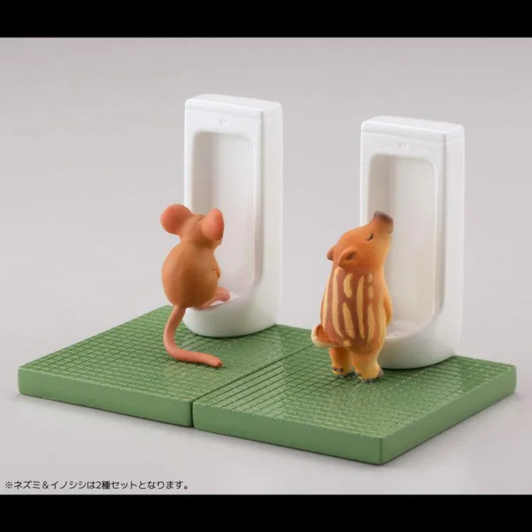 miniQ Miniature Cube - Sato Kunio's Animal Bathroom Break Series 3 - Doki Doki Land