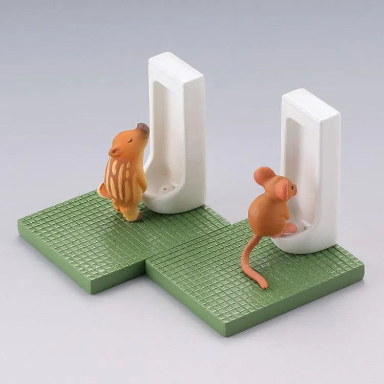 miniQ Miniature Cube - Sato Kunio's Animal Bathroom Break Series 3 - Doki Doki Land