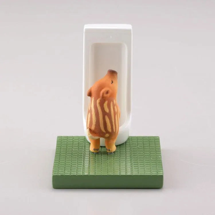 miniQ Miniature Cube - Sato Kunio's Animal Bathroom Break Series 3 - Doki Doki Land