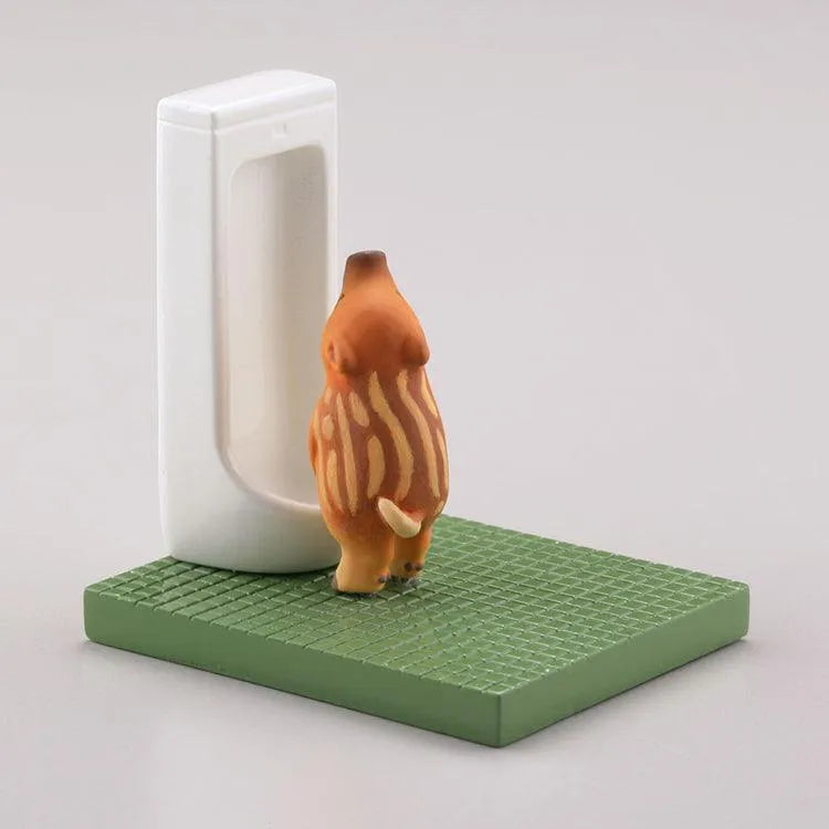 miniQ Miniature Cube - Sato Kunio's Animal Bathroom Break Series 3 - Doki Doki Land