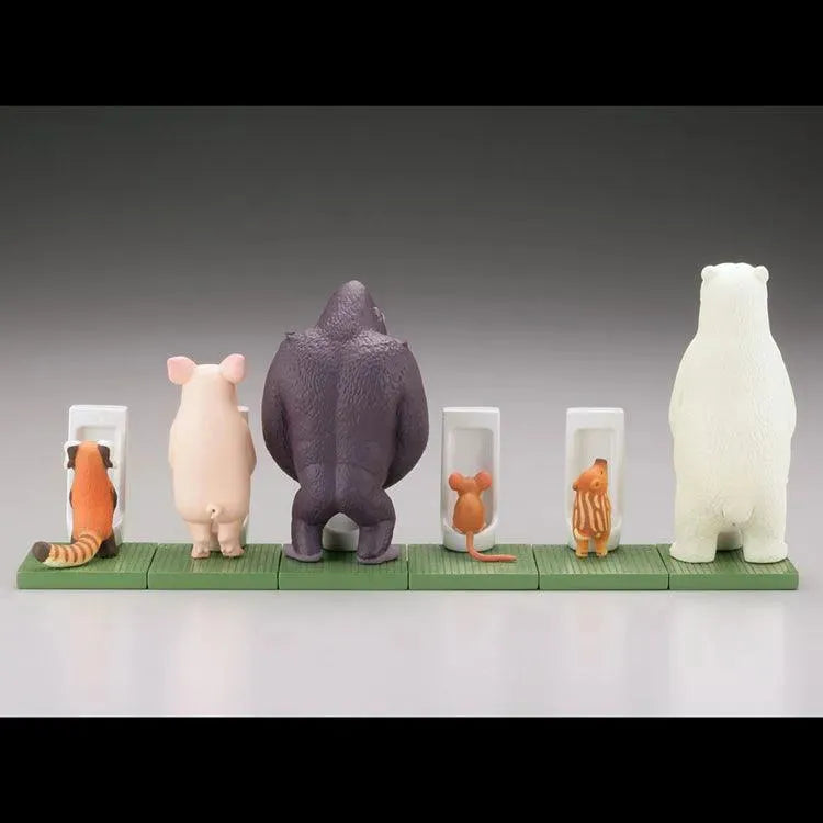 miniQ Miniature Cube - Sato Kunio's Animal Bathroom Break Series 3 - Doki Doki Land