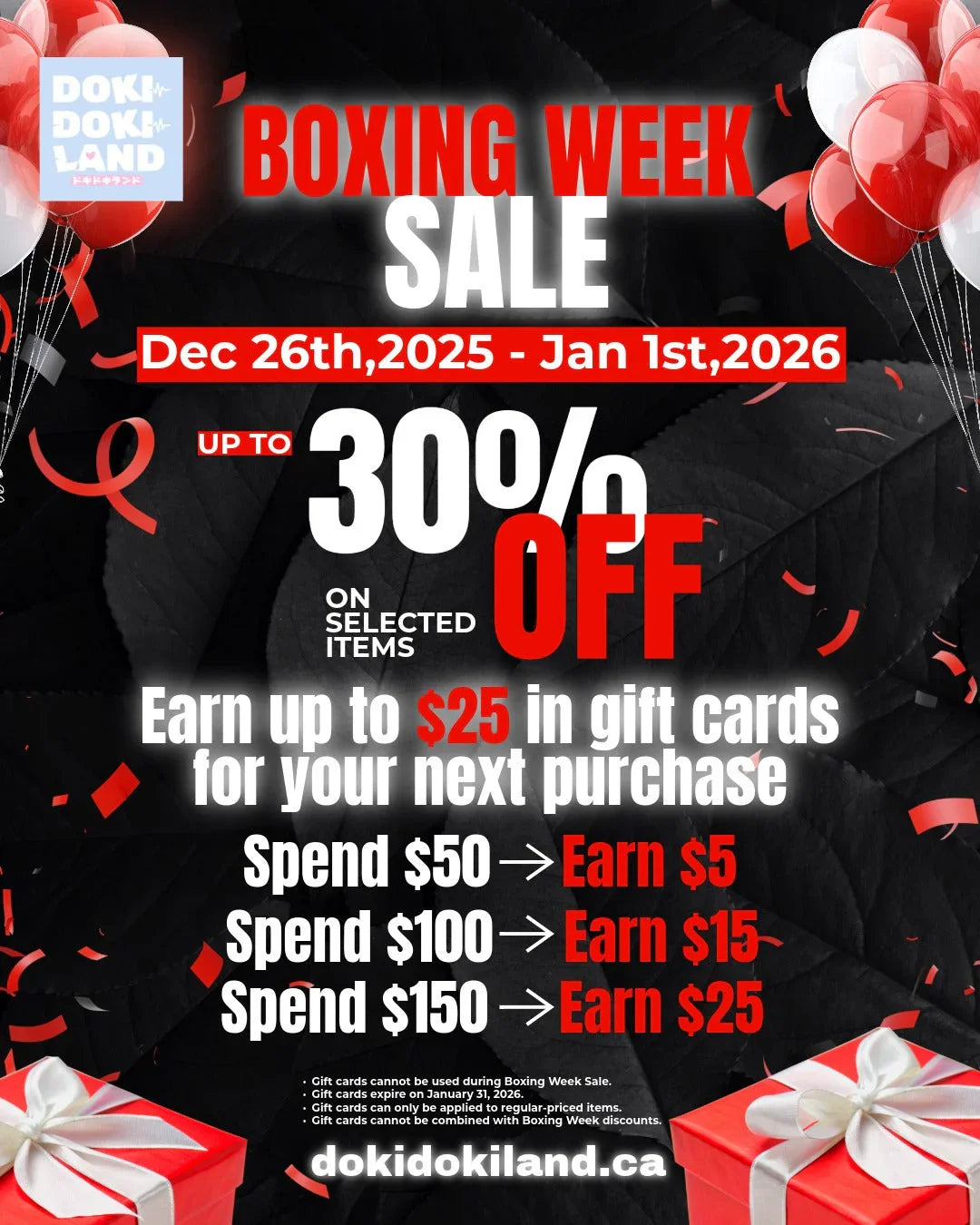 - 2025 Boxing Week Door Crasher