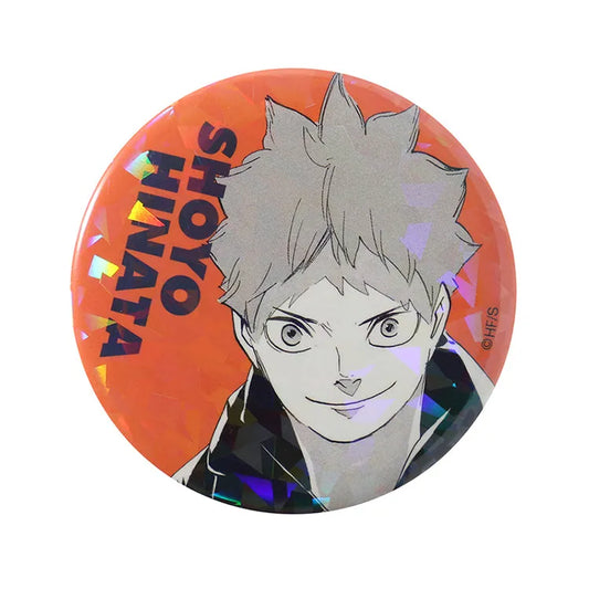 Haikyu!! Anime Merch - All-Star Glitter Can Badge