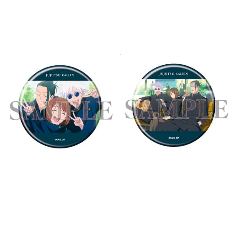 Jujutsu Kaisen Anime Merch - Hidden Inventory / Premature Death Tin Badges 08/ Scene Photo Illustration (1 Random) - Doki Doki Land 